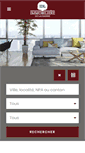 Mobile Screenshot of immobiliere-de-lausanne.ch